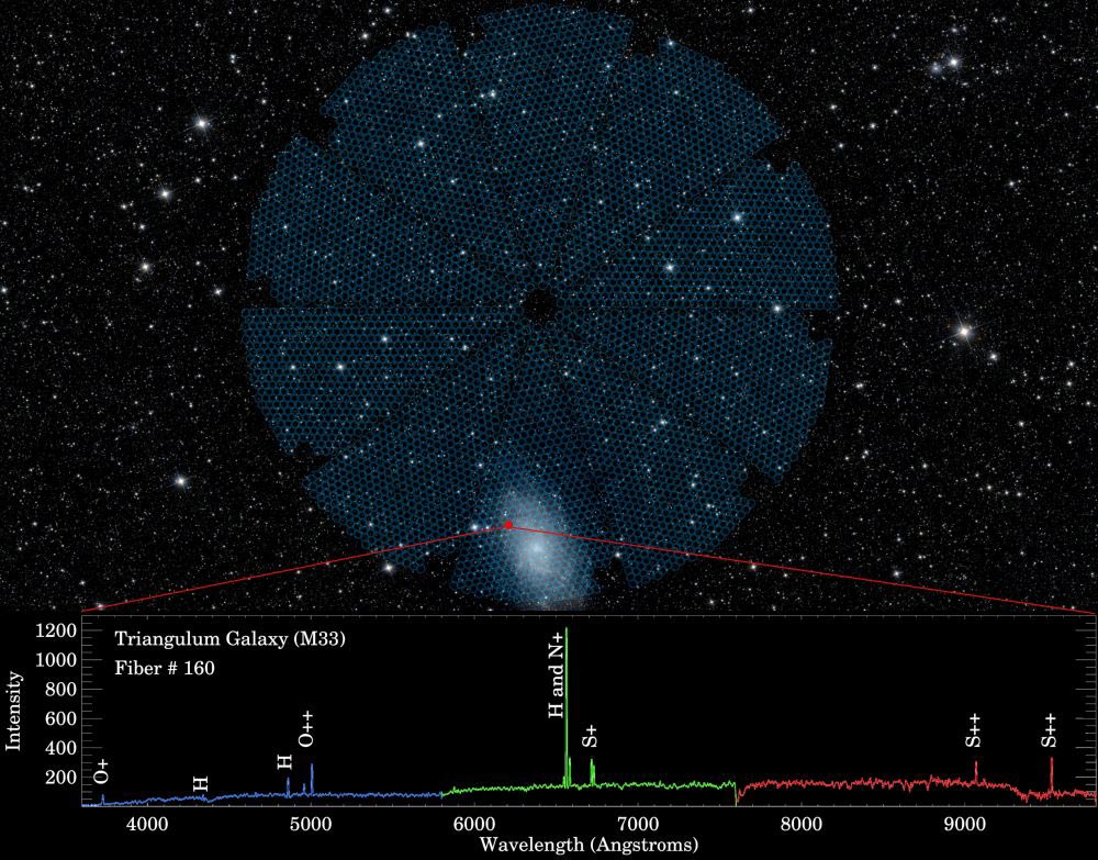 DESIs D Map of the Universe