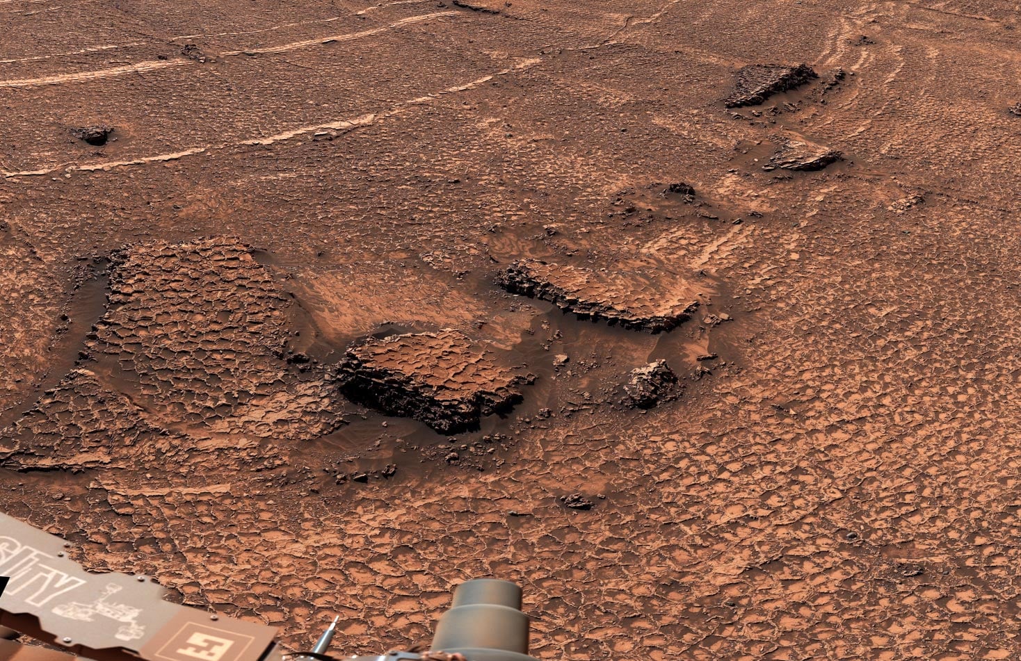 NASAs Curiosity Mars Rover Honeycomb Textures NASAs Curiosity Mars Rover Honeycomb Textures