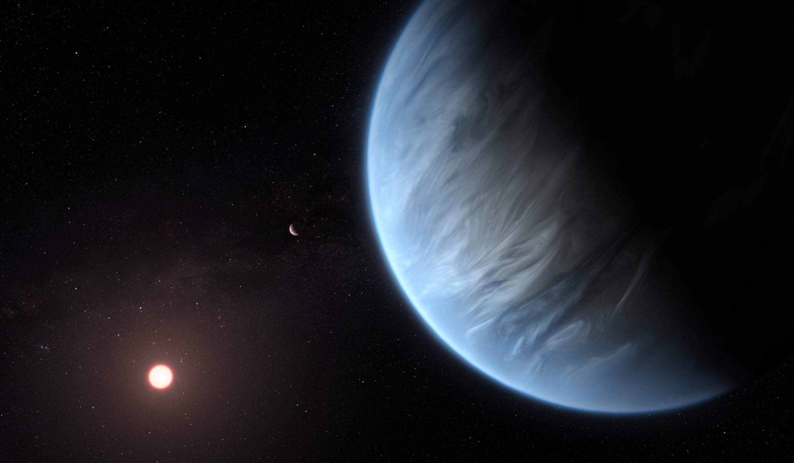 Artist Impression Planet K b
