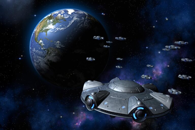 Alien UFOs Attack Earth